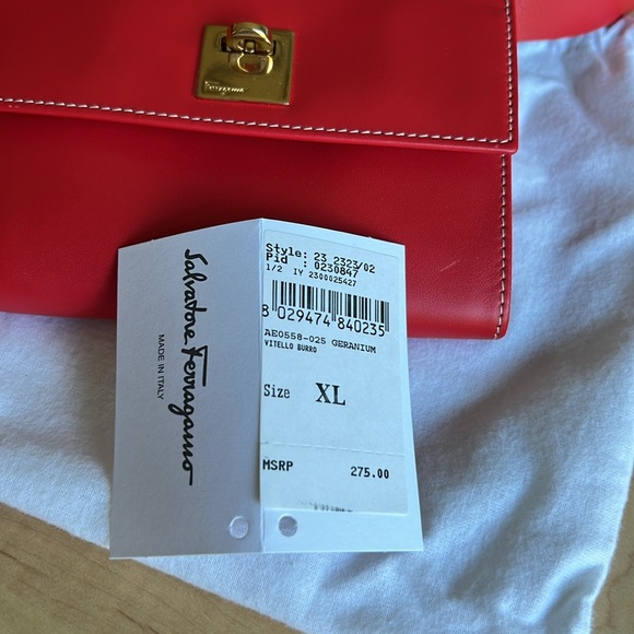 🆕 SALVATORE FERRAGAMO Belt Bag Wallet Size XL - Picture 6 of 15